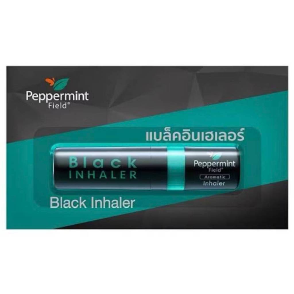 Peppermint Field Black Inhaler ยาดมเป๊ปเปอร์มินท์ ฟิลด์ แบล็คอินเฮเลอร์ จำนวน  1 หลอด