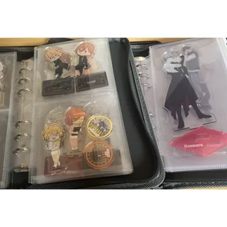 [พร้อมส่งในไทย] ไส้แฟ้ม 6 ห่วง สำหรับจัดเก็บสแตนดี้ พวงกุญแจ ของสะสม ของแท้ 100% จากญี่ปุ่น