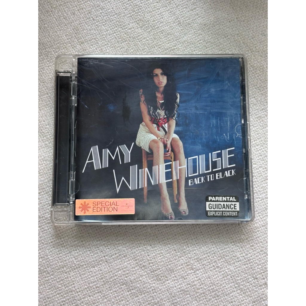 แผ่น Cd Back to Black-Amy Winehouse special edition แผ่นซีดีมือสอง