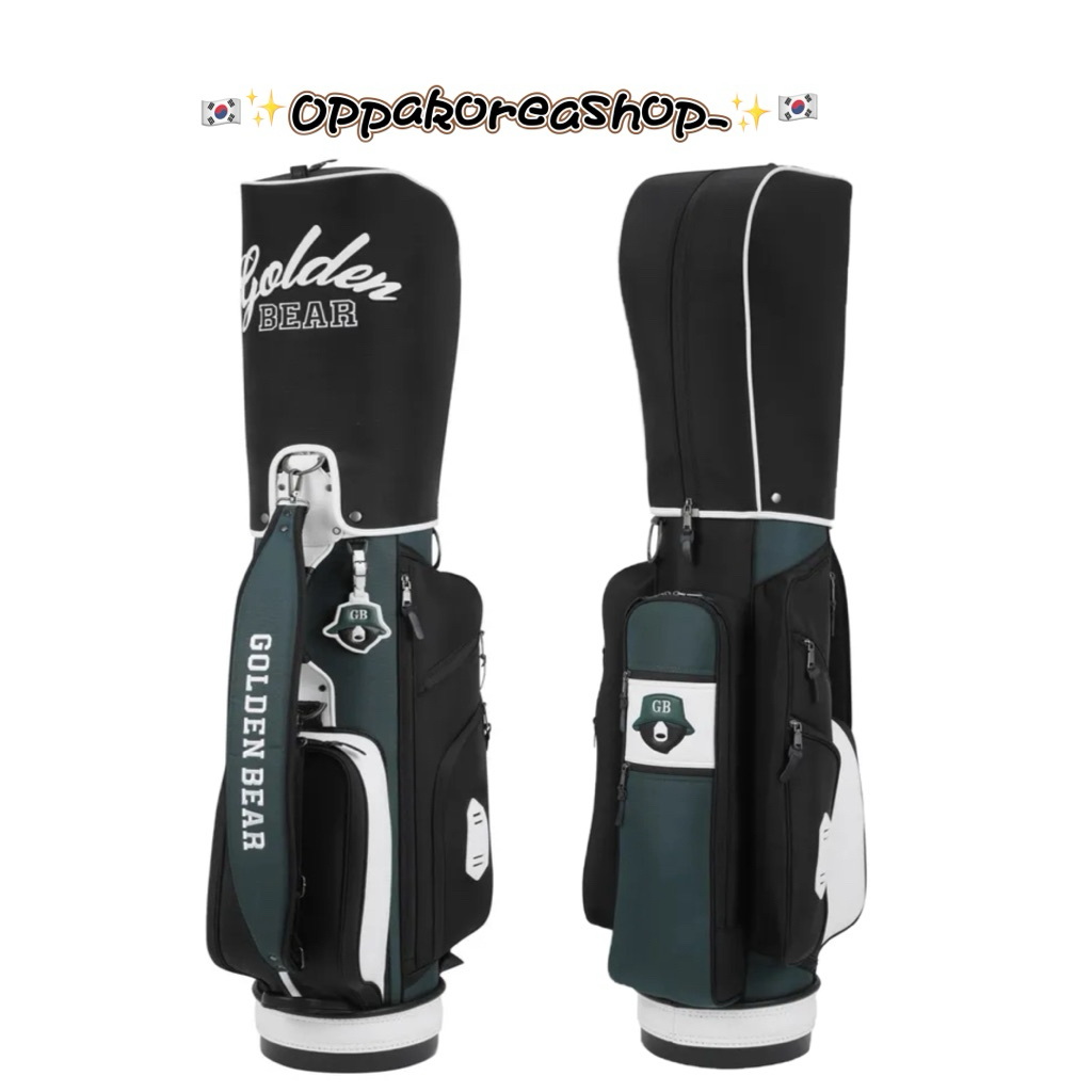 🇰🇷✨Golden Bear Tri-Color Caddie Bag ✨🇰🇷