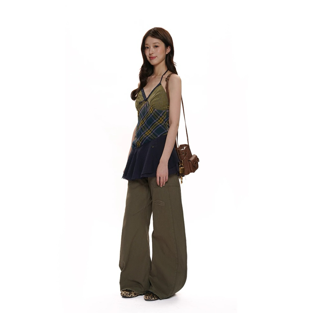 Moromoro| pre-order  Stitching dress skirt เดรส (ใช้โค้ดลด20-25%) จากช็อปแท้ ราคา ถูกที่สุด ดีลบีเคเค แกลเลอรีภาพที่ 3
