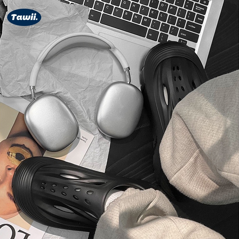 Tawii. รองเท้าแตะ รองเท้าแตะลําลอง กันลื่น UNISEX วัสดุ EVA กลางแจ้ง รองเท้าหัวโต ส้นหนา 5 ซม - รูปที่ 3