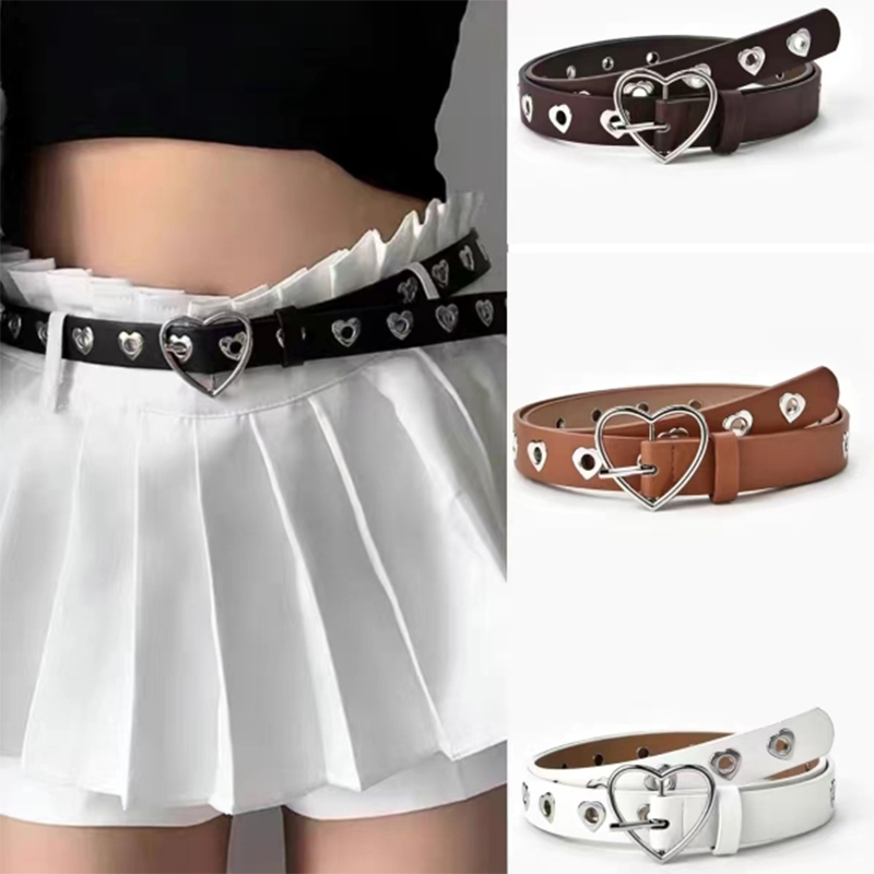 ส่งเร็ว🚚 สไตล์ฮิปฮอป เข็มขัดผู้หญิงY2k สไตล์อเมริกัน สาวฮอต ดาวสองแถวการออกแบบ ปรับได้ หนัง-Yanakala - รูปที่ 2