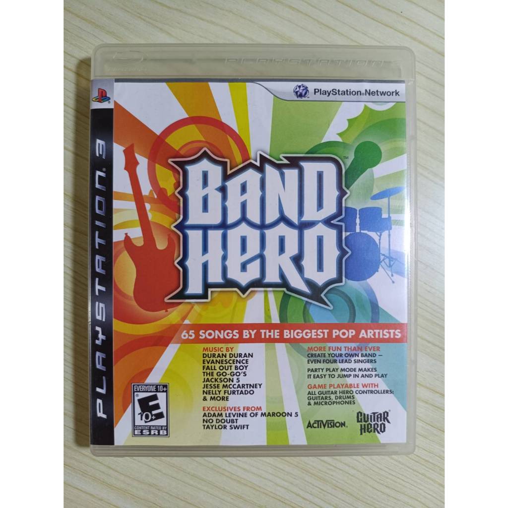 (มือ2) PS3​ -​ Band Hero​ (Z.1)​*(ต้องใช้​ไมค์​ กลอง​ หรือกีตาร์ในการเล่น)​