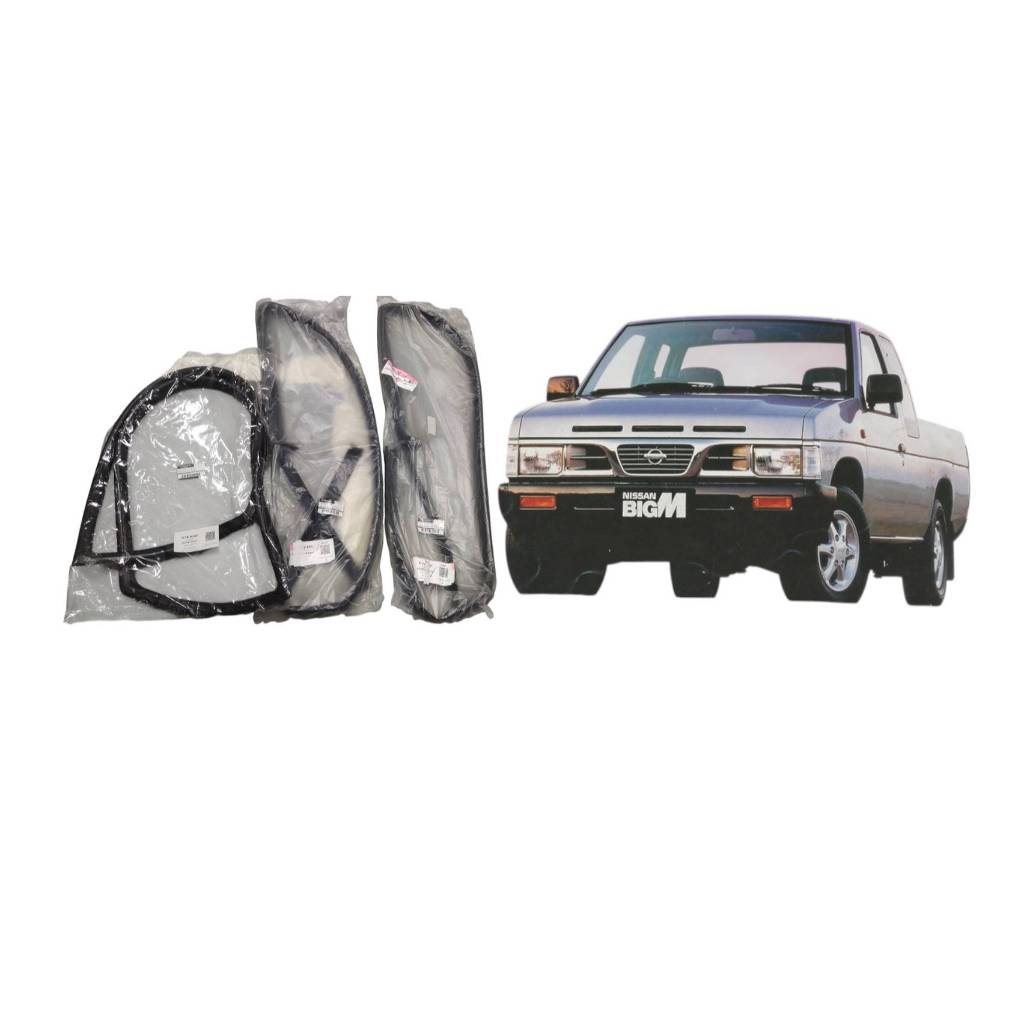 ยางขอบกระจก  สักหราดประตูซ้ายขวา/ยางขอบกระกระจหลัง แท้100% นิสสัน บิ๊กเอ็ม 80830,1-F400*79710-VY10A