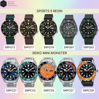 [ Excel Watch ] นาฬิกา SEIKO รวมรุ่นขายดี ลดราคาพิเศษ SPORTS 5, PROSPEX, RESIN, SAVE THE OCEAN, MINI MONSTER, SPEEDTIMER