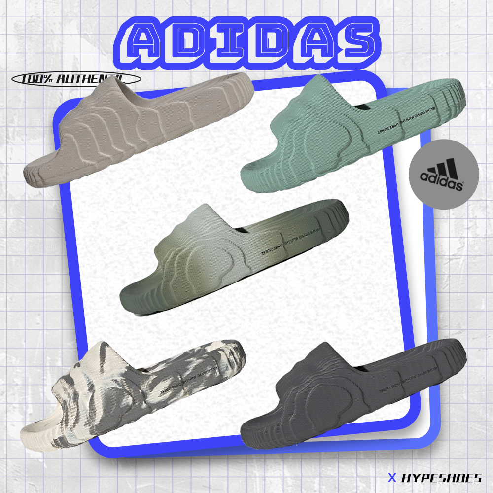 พร้อมส่ง 🚚 ของแท้ 100 %🙌 adidas originals ADILETTE 22 รองเท้าแตะ ยูนิเซ็กซ์ HQ4670/IG7494/HP6522