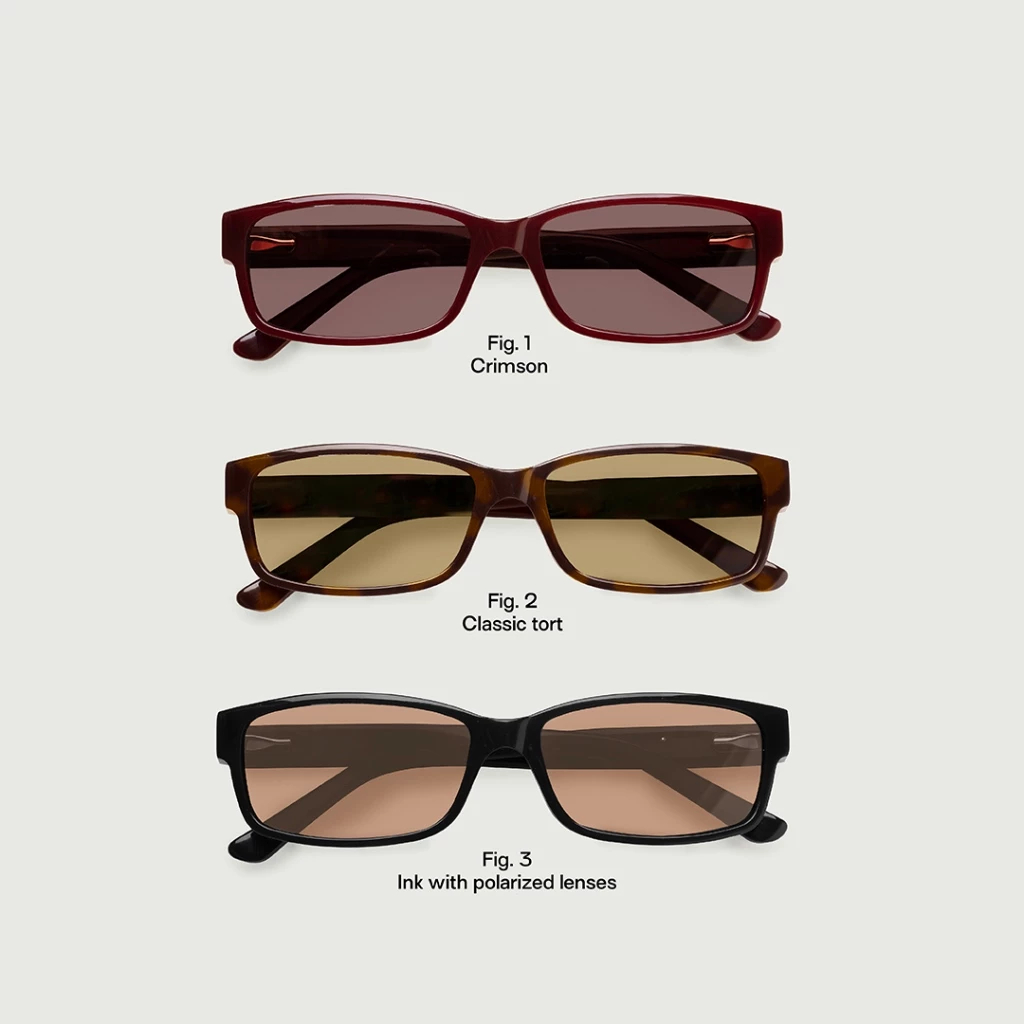 Sunnies Studios نظارة شمسية مربعة Gene للجنسين — صورة 7