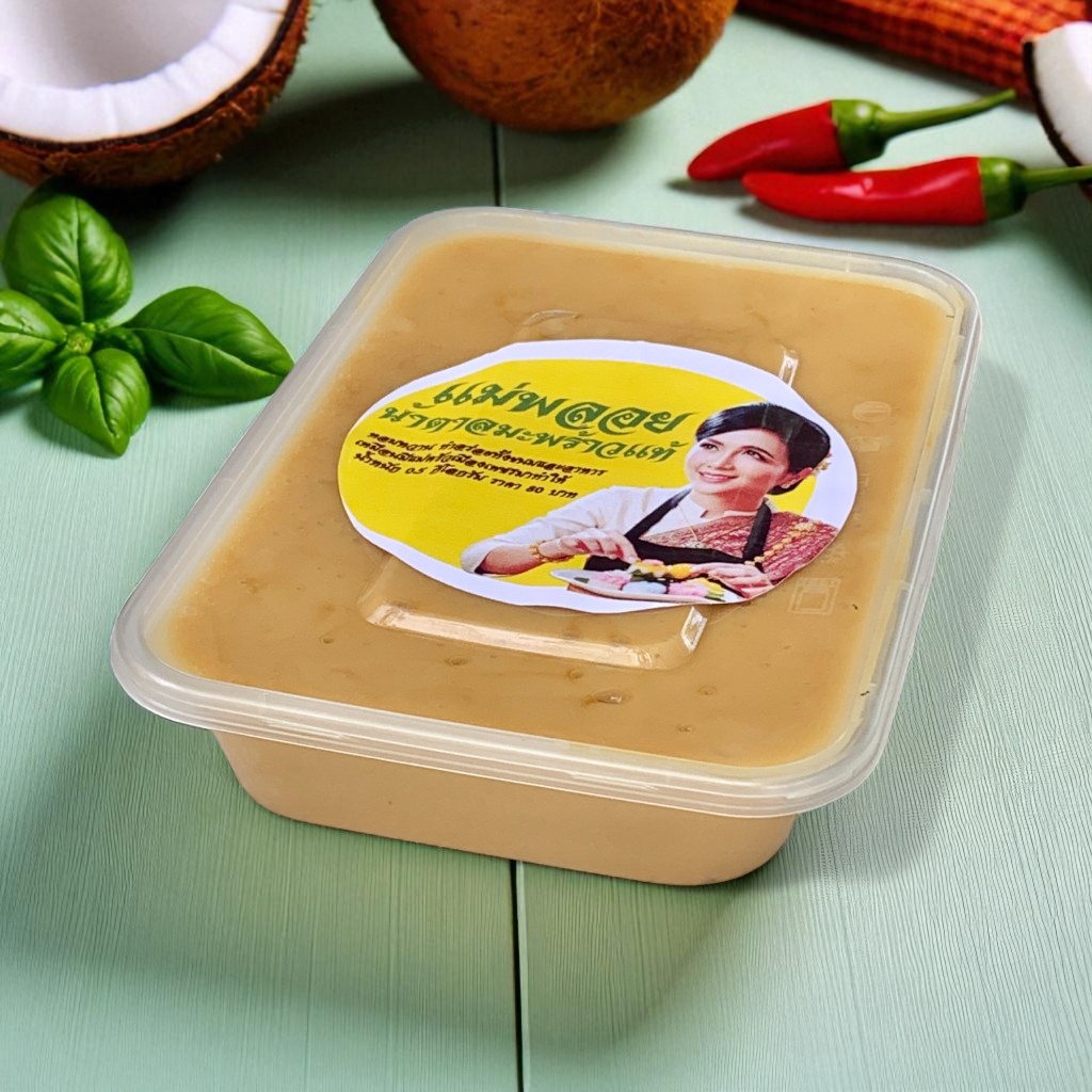 0.5 กก. น้ำตาลมะพร้าวแท้ เนื้อนิ่ม ตราแม่พลอย หอมหวานจากเมืองเพชร ทำขนม/อาหาร