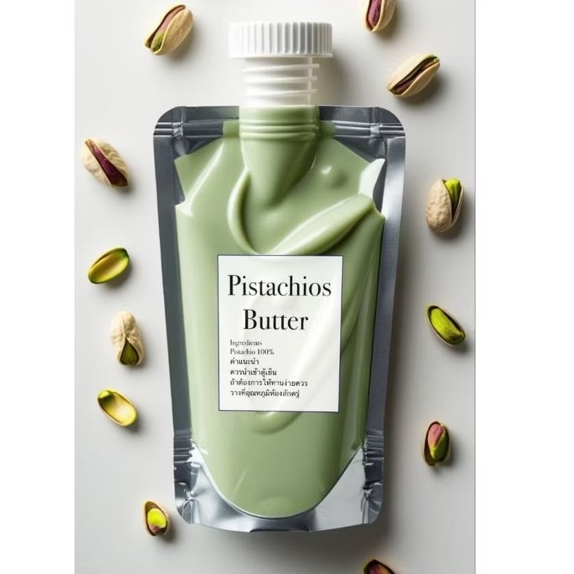 เนยถั่วพิสตาชิโอ้ Pistachio Butter ไม่มีน้ำตาล
