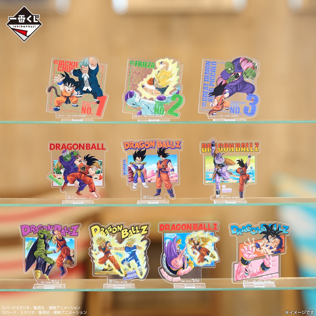 Dragon Ball Ichiban Kuji Omnibus CROSS [ุ64799] Clear Poster โปสเตอร์พลาสติกใส  งานแท้ ของใหม่ ในซีน