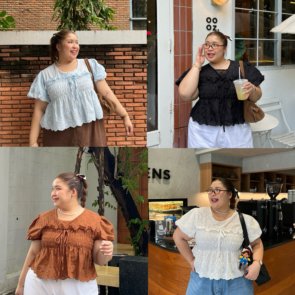 Peppy blouse เสื้อผ้าฉลุ | Preeyaaa