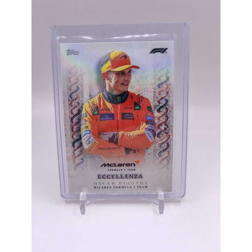 การ์ด f1 topps eccellenza oscar piastri