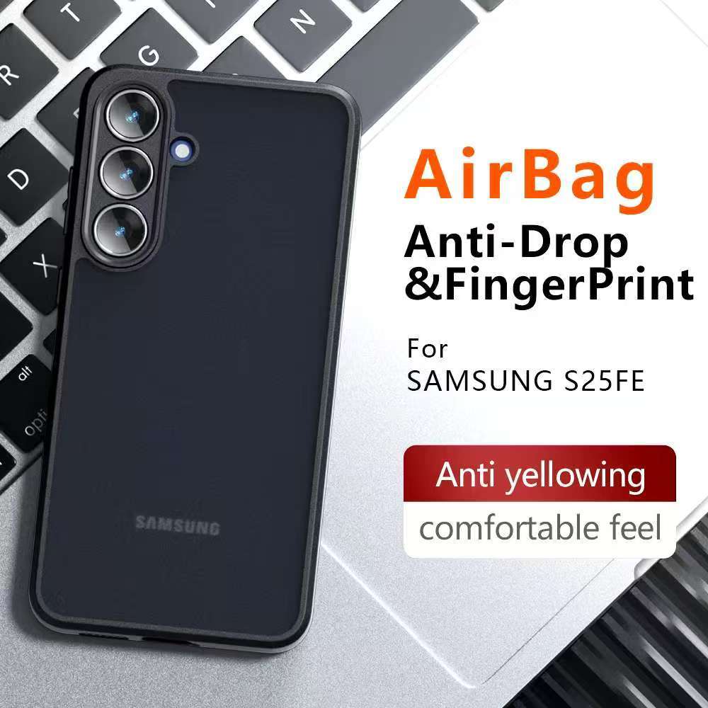 Galaxy S26 FE/Galaxy S25 FEตรงรุ่น(ส่งในไทย)เคสขอบนิ่มหลังแข็งขุ่นแบบคลุมกล้องSamsung Galaxy S25 FE 5G