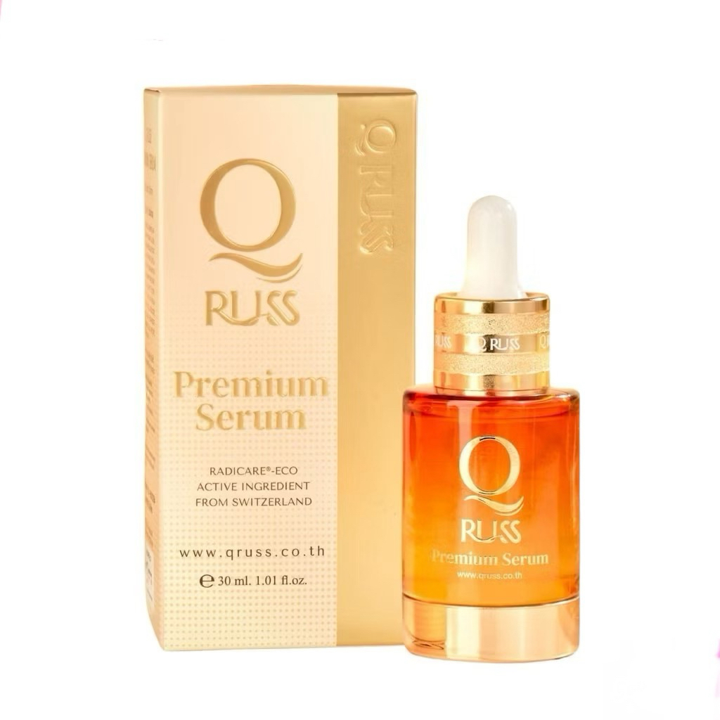 สูตรใหม่ เซรั่มคิว คิวรัสส์ พรีเมี่ยม เซรั่ม Q russ Premium Serum