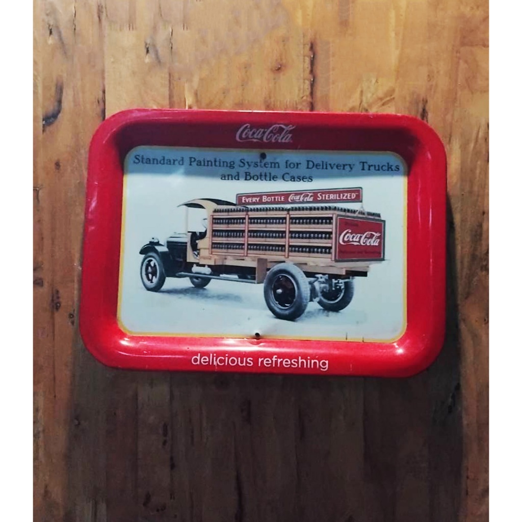 ป้ายโลหะ Coca Cola (Type1) มือสอง (สภาพ 80 %)