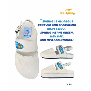 Preorder-Hey! it’s spring-รองเท้ารัดส้นแบบหัวปิด