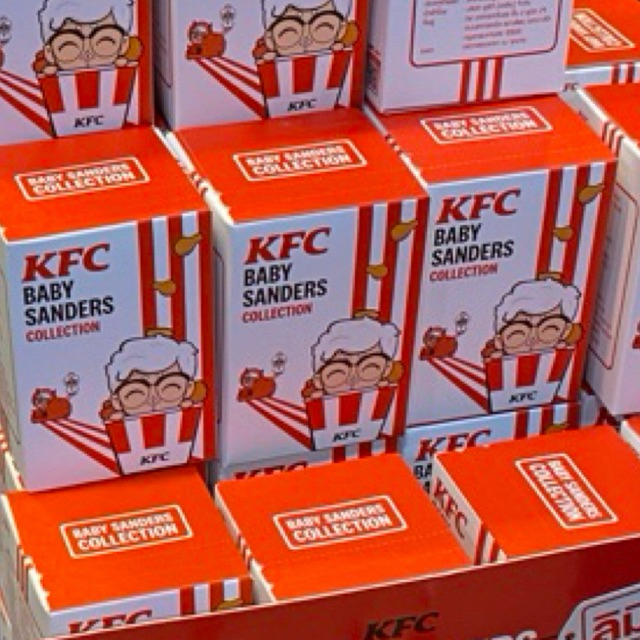 KFC Baby Sanders ตุ๊กตาผู้พัน Art Toy ผู้พัน