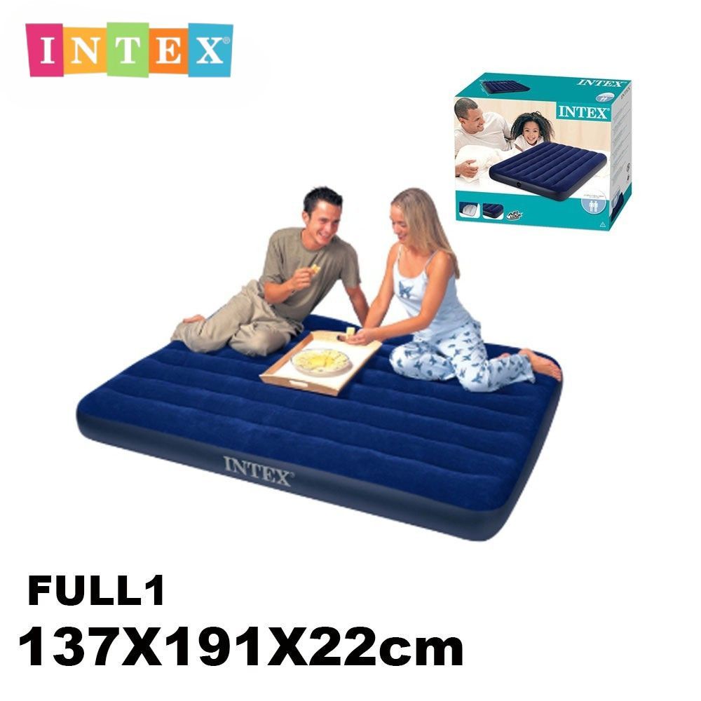 INTEX ที่นอนเป่าลม ที่นอน Classic Downy Airbed รุ่น PVC