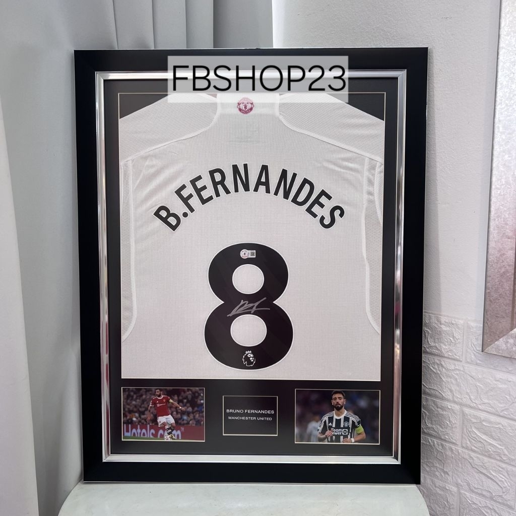 เสื้อบอล Man Utdพร้อมลายเซ็น Bruno Fernandes