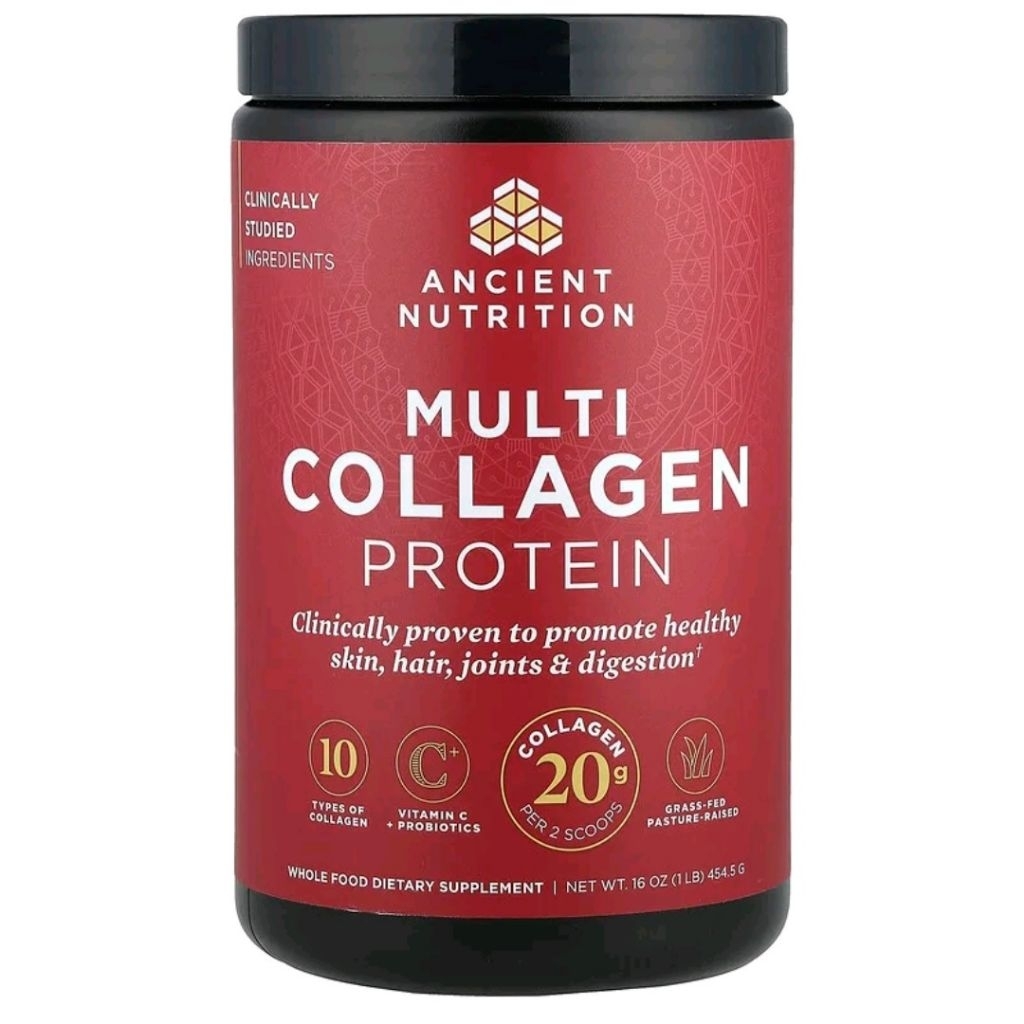 Dr.Axe, Ancient Nutrition, Multi Collagen Protein, 1.01 lb (459 g)