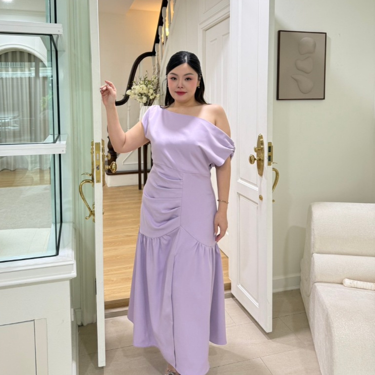 Missright - Rila Dress เปิดปาดไหล่พรางหุ่น  (มีโค้ดส่วนลด)