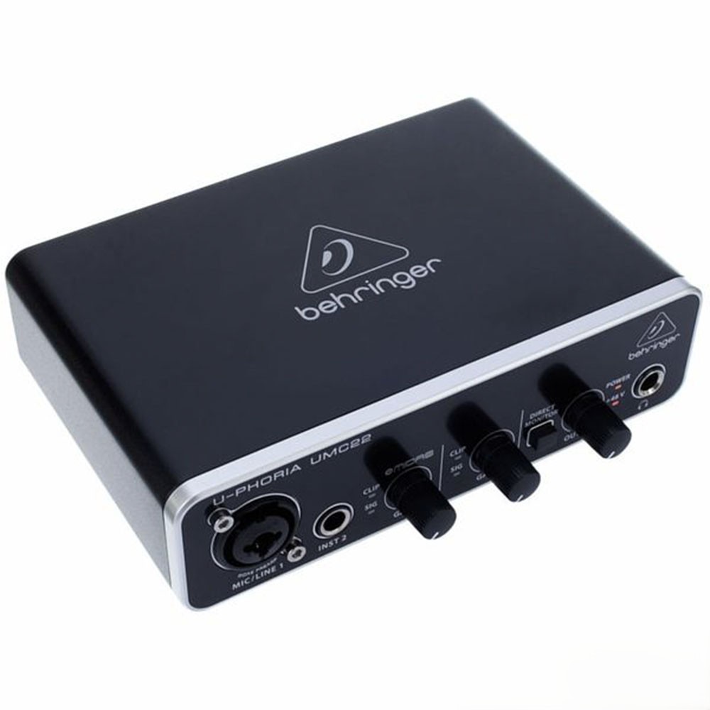 ออดิโอ อินเตอร์เฟส Behringer U-PHORIA UMC 22