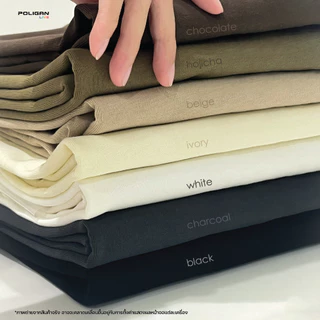 POLIGAN LIVE Oversized Over Classic เสื้อโอเวอร์ไซส์ ผ้าไม่หดตัว หนากำลังดี PLT007