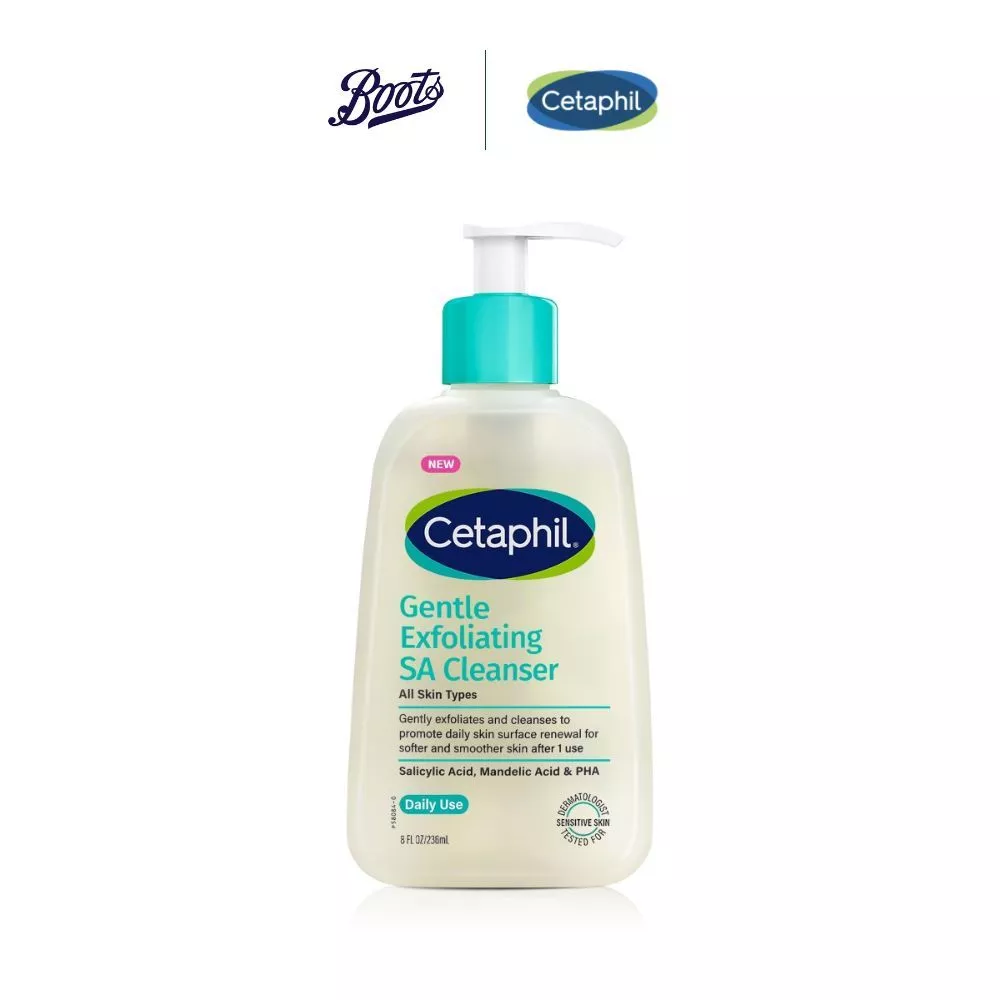 Cetaphil เซตาฟิล เจนเทิล เอ็กซ์ฟอลิเอทติ้ง เอสเอ คลีนเซอร์ 236มล