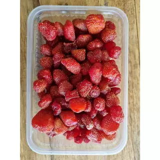 500 กรัม​ สตรอเบอรี่อบแห้ง​ อบแบบออร์แกนิค Dried Strawberry ผลไม้อบแห้ง