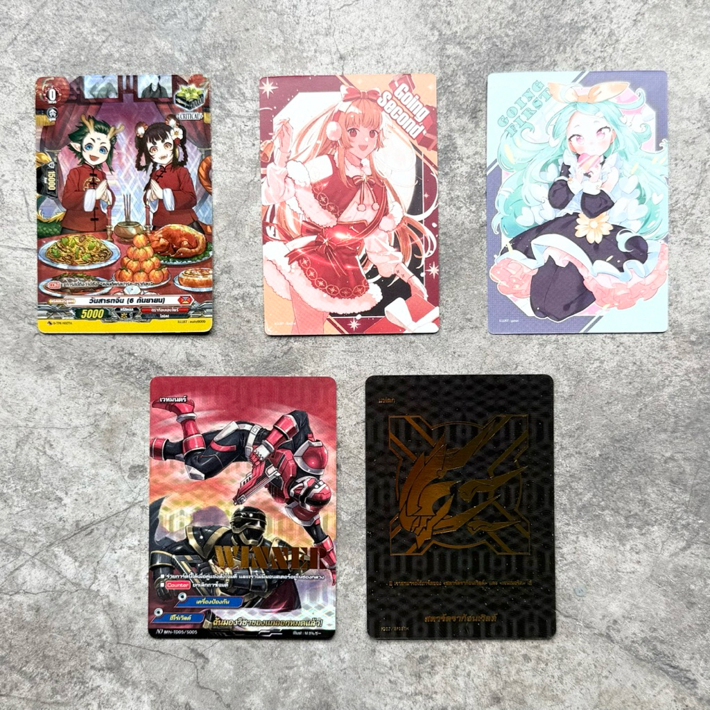 การ์ดแวนการ์ดและบัดดี้ไฟท์ลิขสิทธิ์แท้ภาษาไทย แยกใบ แฟลก / FD07 / สตาร์ดราก้อนเวิลด์ / ฮีโร่เวิลด์