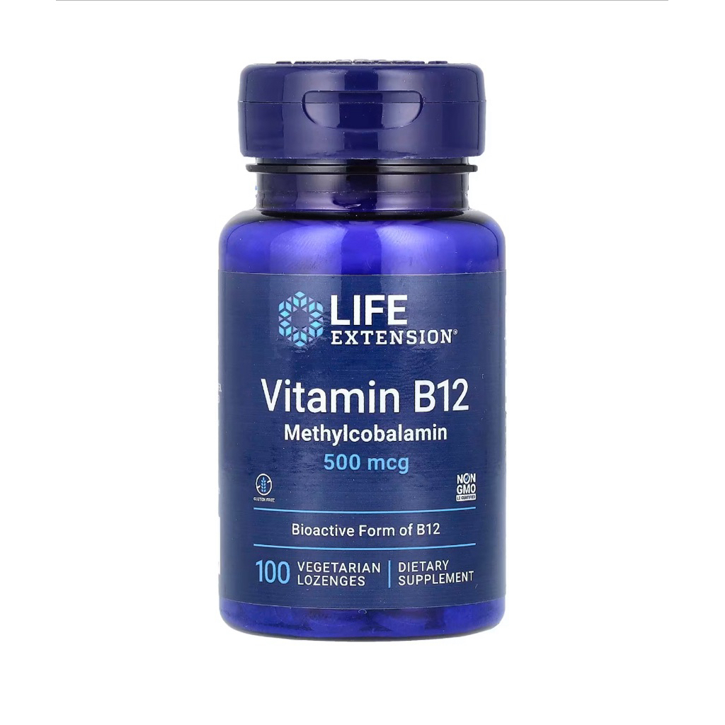Life Extension Vitamin B12 Methylcobalamin 500mcg