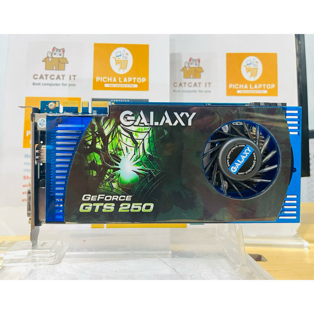 GALAXY GF GTS250 512MB GDDR3 256bit HDMI DVI มือสอง