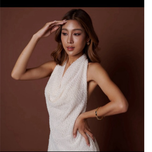 dress Tc store bkk สีขาว ไซส์s ของใหม่ไม่เคยใส่ค่ะ ยังอยู่ในถุง