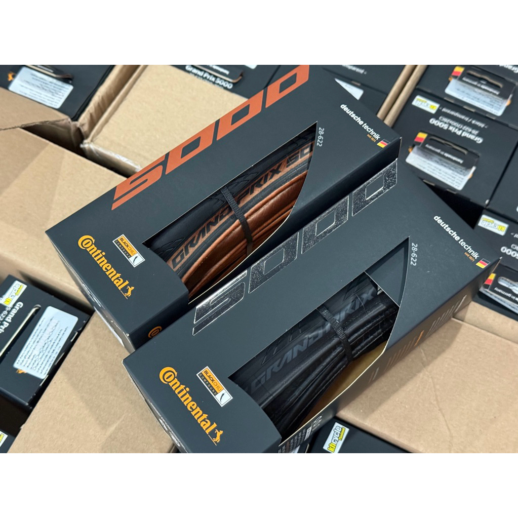 ยางนอกเสือหมอบ Continental GP5000 28mm 700x28 สีดำ
