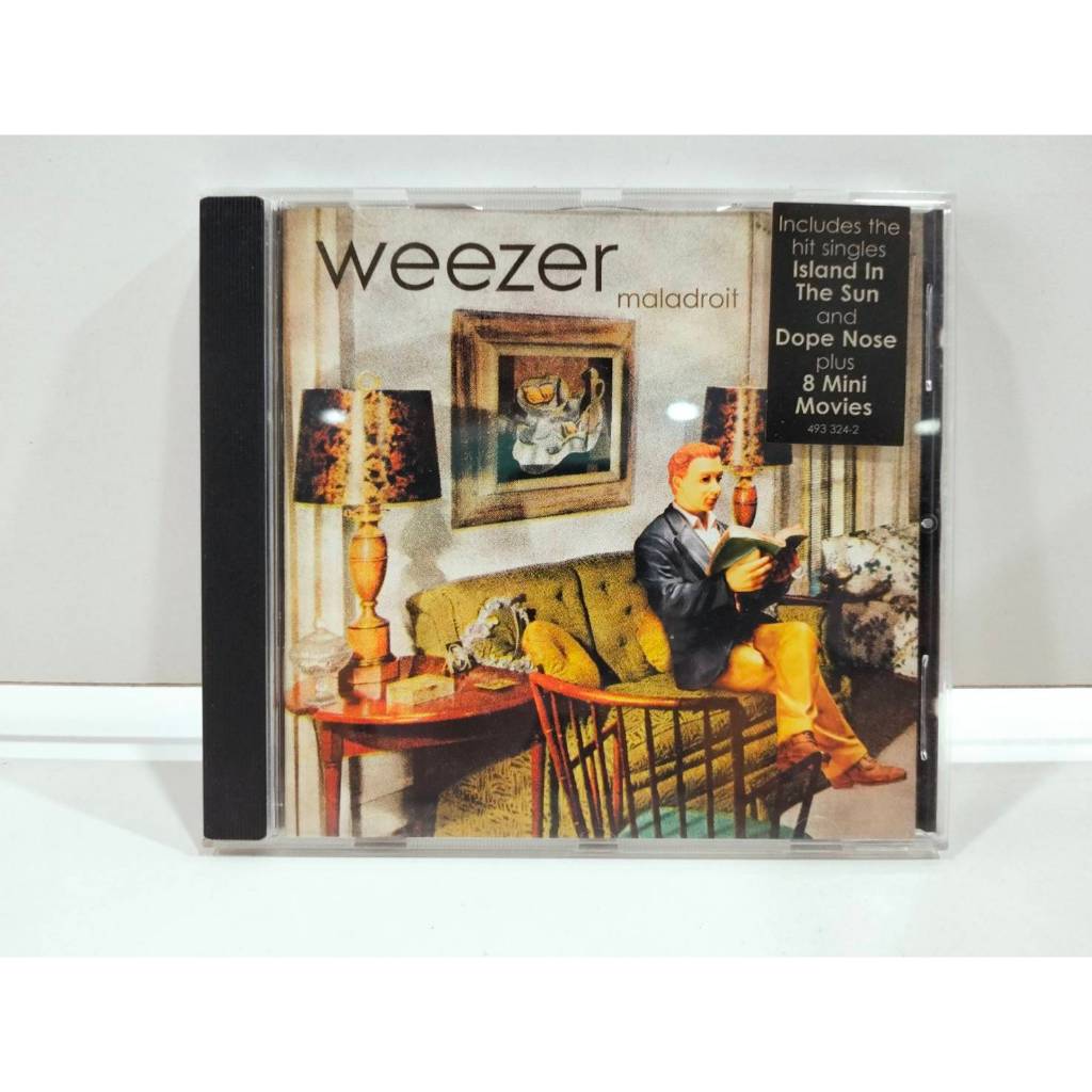1 CD MUSIC  ซีดีเพลงสากล weezer maladroit (L1A86)