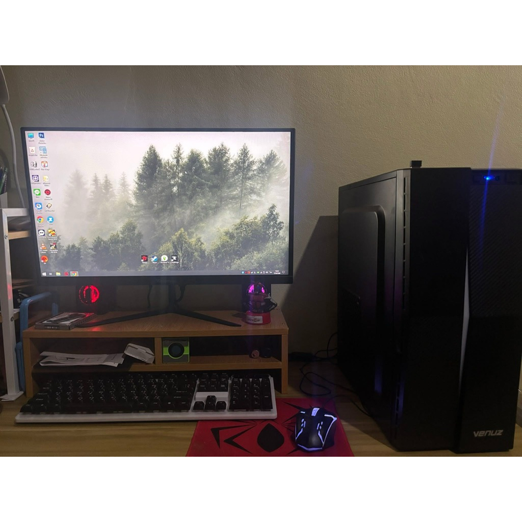 คอมพิวเตอร์ MB H81M + CPU I5-4590 Ram16 Hdd500 Gtx960 พร้อมจอ24นิ้ว