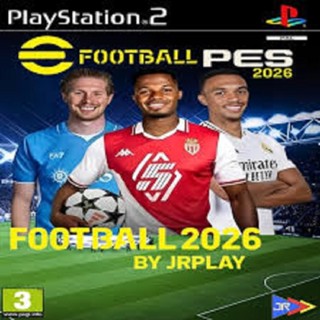 แผ่นเกมส์ PS2 PES 2026 อัพเดทใหม่ ฤดูกาล 2025-2026  มี มินิแ…