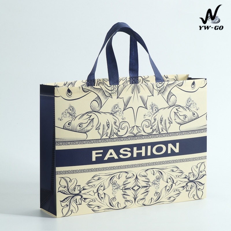 ถุงช้อปปิ้งแบบไม่ทอ ถุงของขวัญ ความจุขนาดใหญ่ ถุงผ้าแบบพกพา พับเก็บได้และไม่ยับ (พร้อมส่งค่ะ) G3212