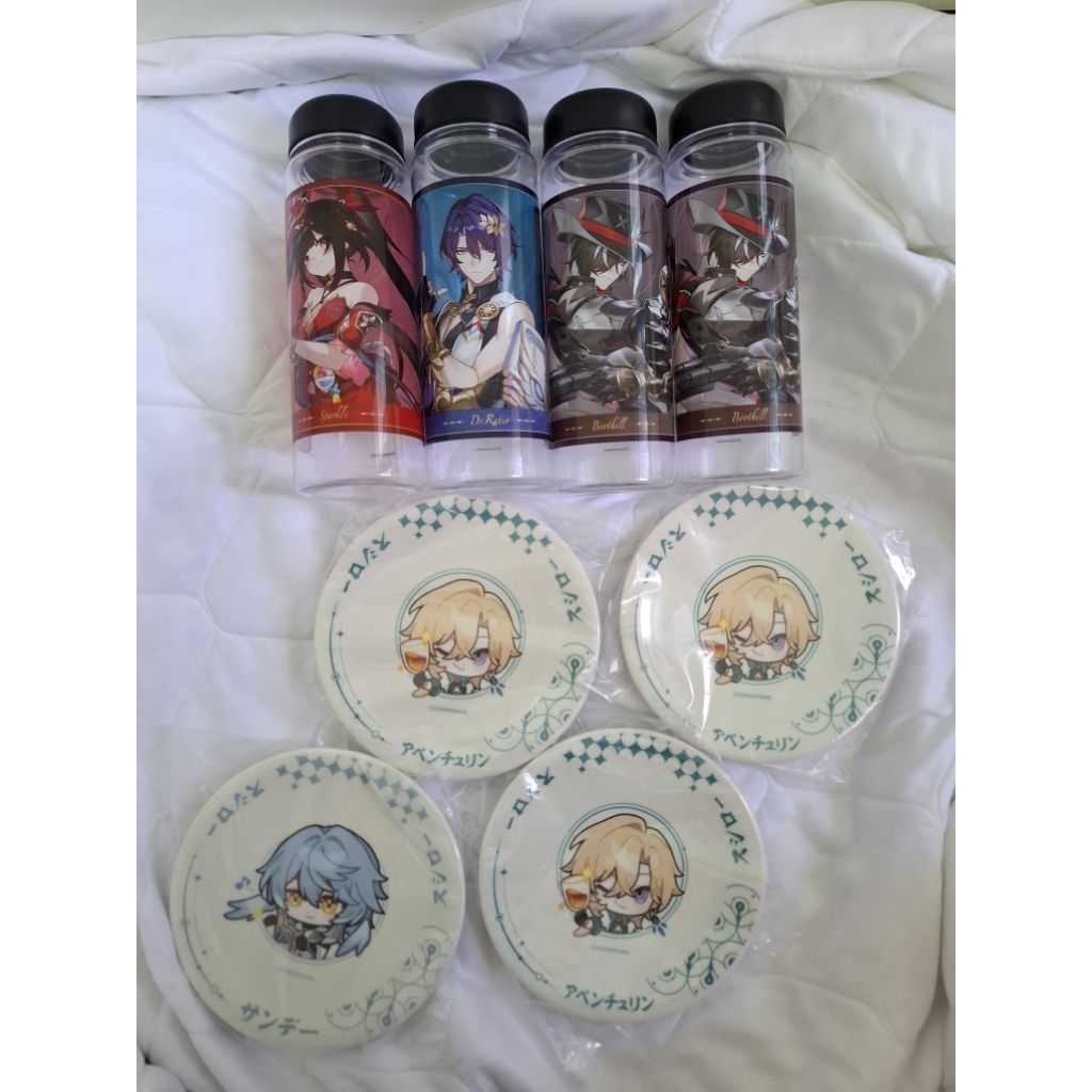 (พร้อมส่ง) Honkai Star Rail x Sushiro | จาน กระบอกน้ำ การ์ด