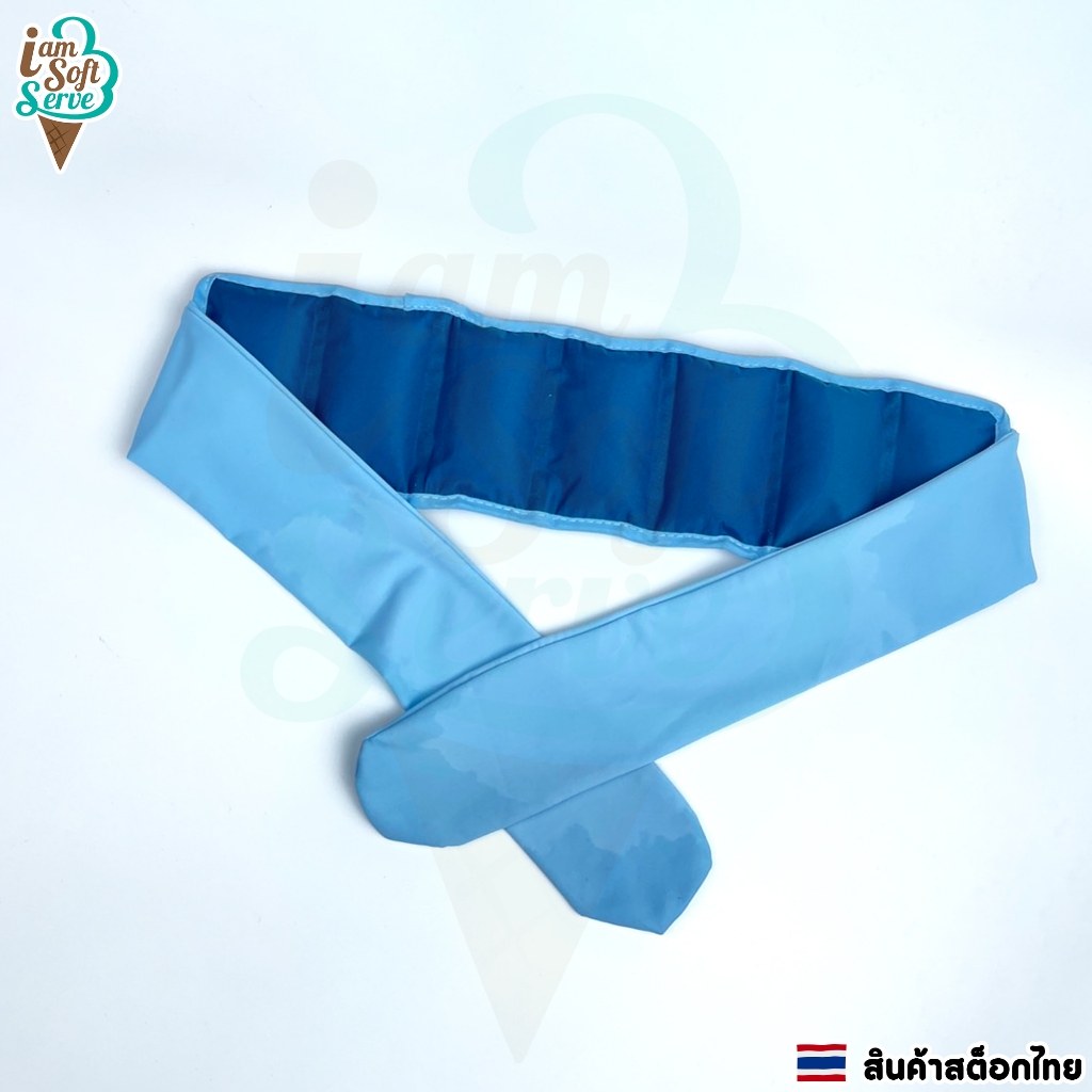 เจลประคบเย็นและร้อนแบบมีสายผูกเหมาะสำหรับใส่ออกกำลังกาย ช่วยบรรเทาอาการปวดเมื่อยและลดอาการอักเสบ