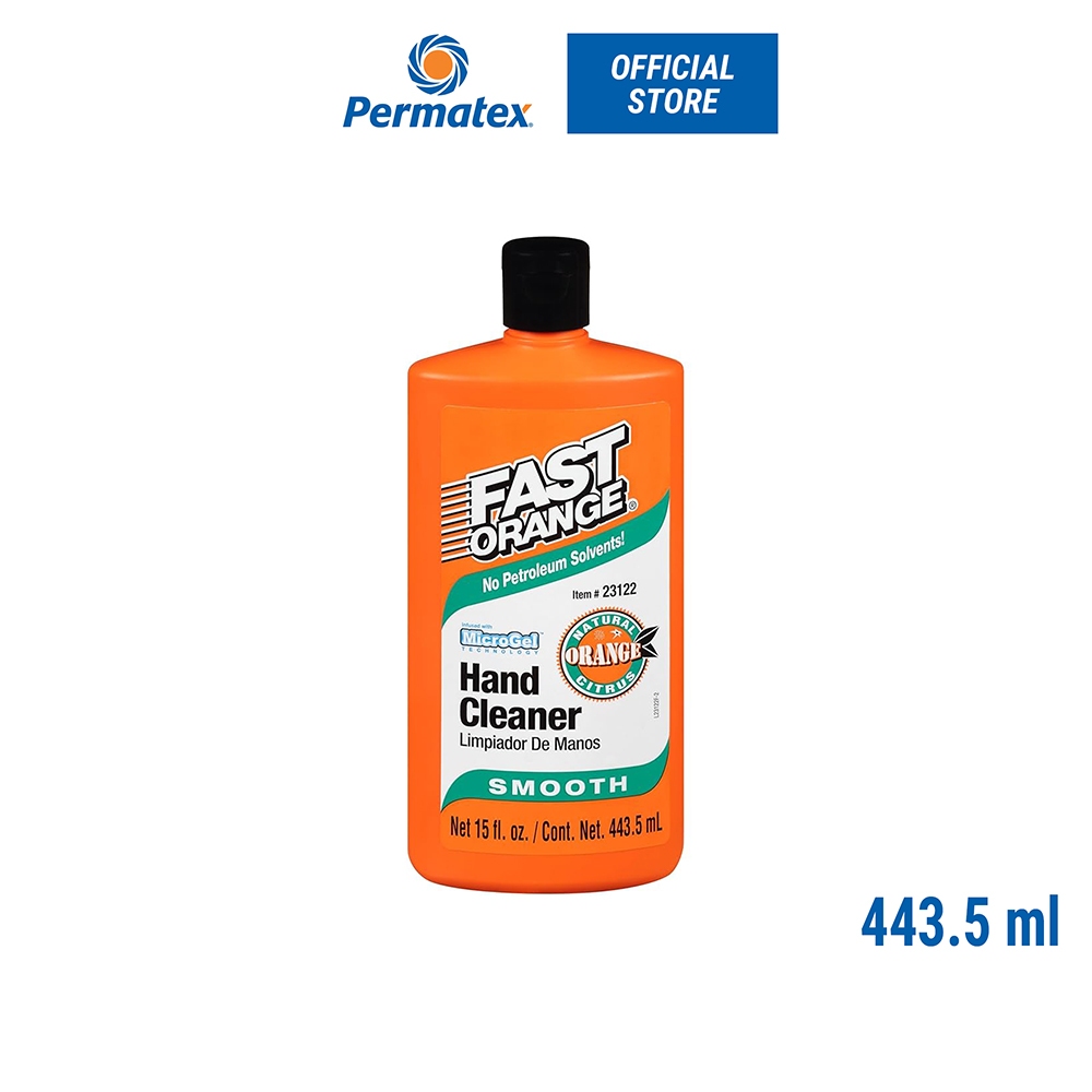Permatex 23122 Fast Orange Hand Cleaner SMOOTH ฟาสท์ ออเร้นจ์ ครีมล้างมือ สูตรสมูท ไม่มีผงขัด กลิ่นส้ม ขนาด 15 oz.