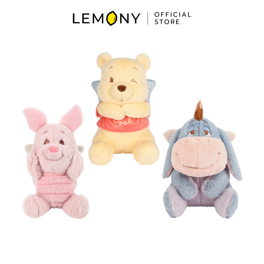 LEMONY ตุ๊กตาวินนี่เดอะพูห์ ซีรีส์ Butterfly Fairy ขนาด 25 ซม. Disney Winnie the Pooh Collection