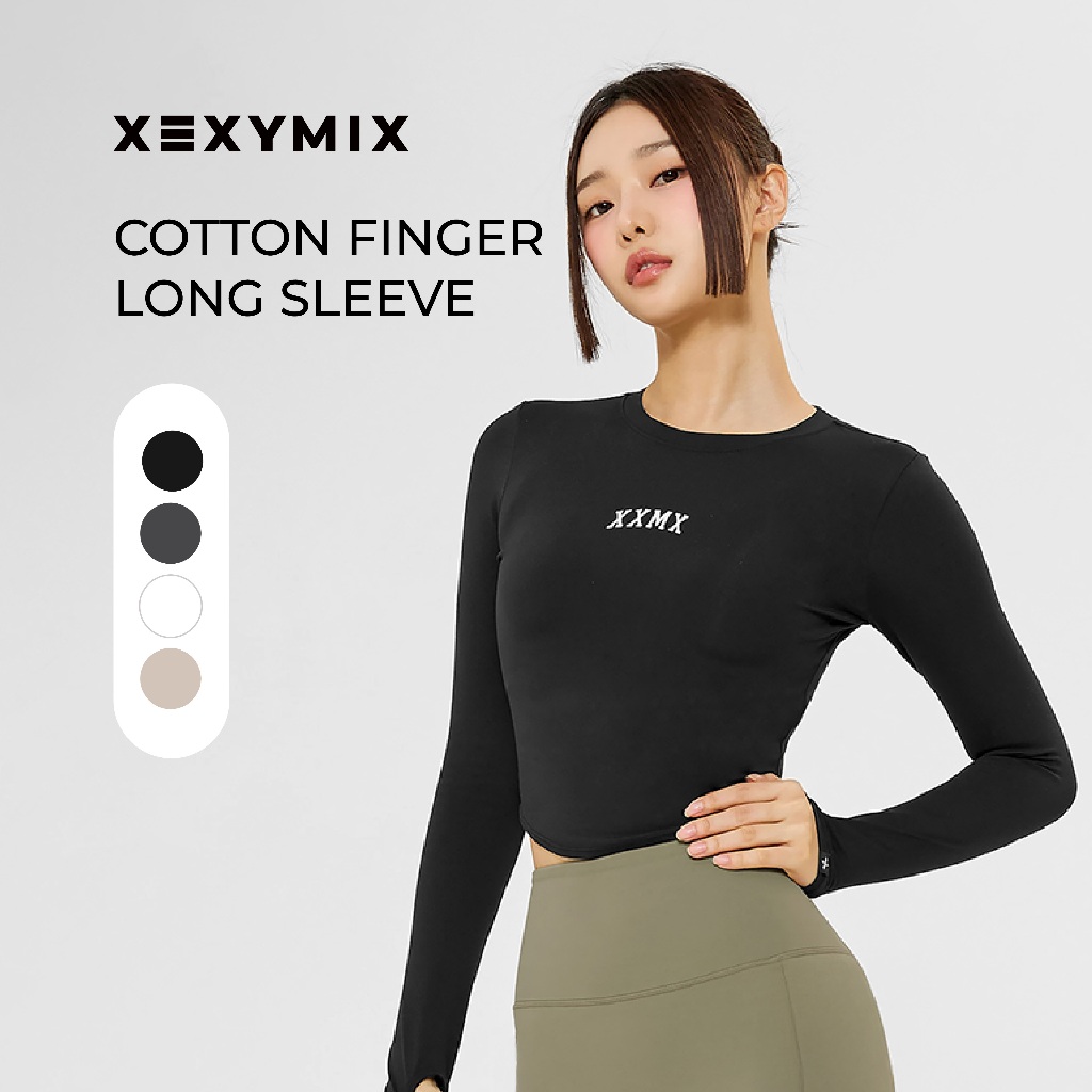 [XEXYMIX] Cotton Finger Long Sleeve