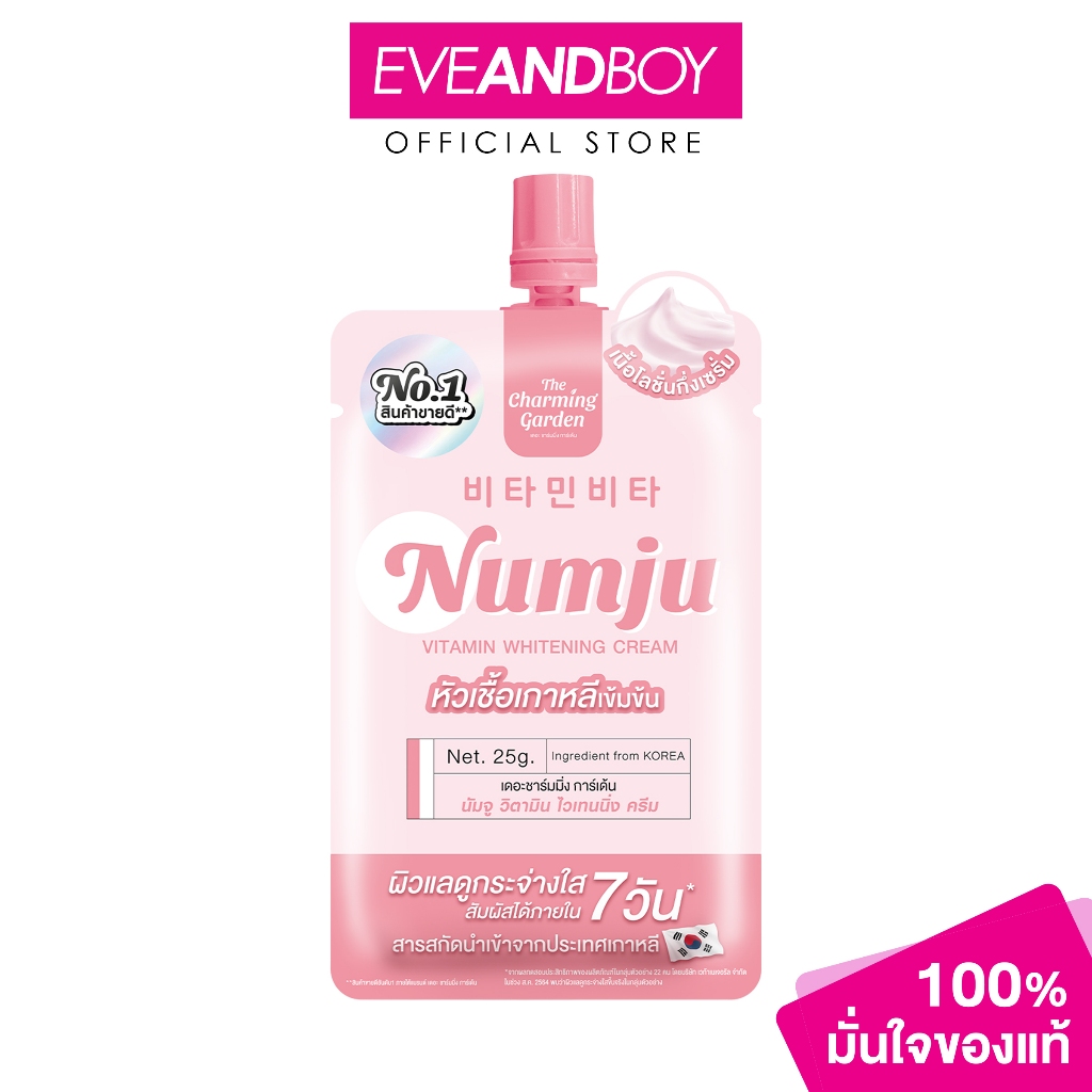 NUMJU - Numju Vitamin Whitening Lotion (25 g.) โลชั่นนัมจูแบบซอง