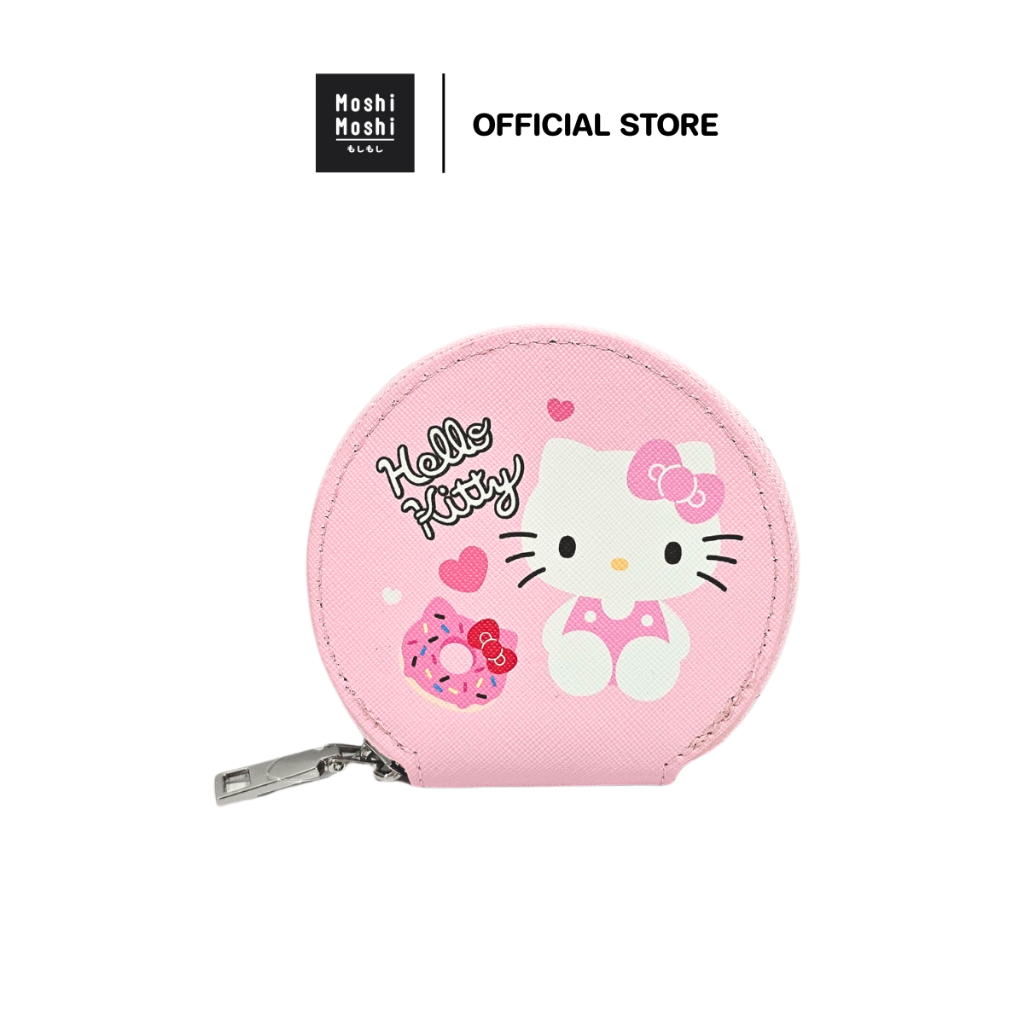 Moshi Moshi กระเป๋าเศษสตางค์ กระเป๋าใส่เหรียญ ลาย Hello Kitty ลิขสิทธิ์แท้จากค่าย Sanrio รุ่น 6100005285