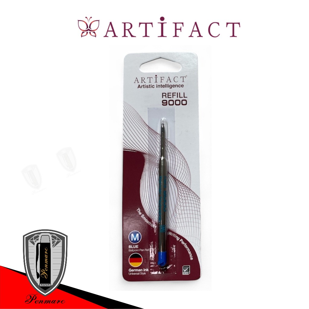 Artifact ไส้ปากกาลูกลื่น รุ่น Refill 9000 หมึกสีน้ำเงิน