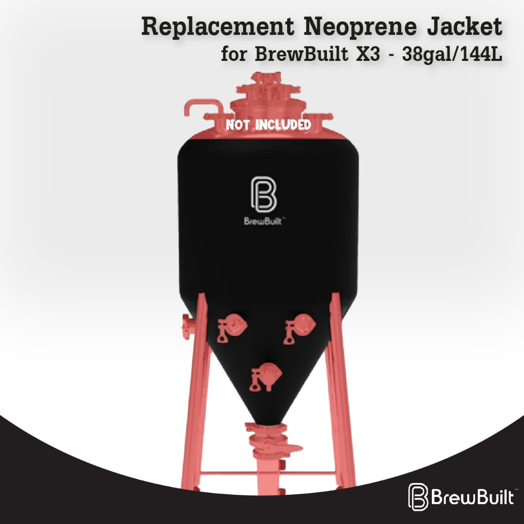 Replacement Neoprene Jacket for BrewBuilt X3 – 38gal/144L