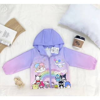 MC118 พร้อมส่ง เสื้อแขนยาวแจ็กเก็ตลูกสาว มีฮู้ด ลายการ์ตูนน่ารัก เสื้อคลุมเด็กน่ารัก สไตล์เกาหลี