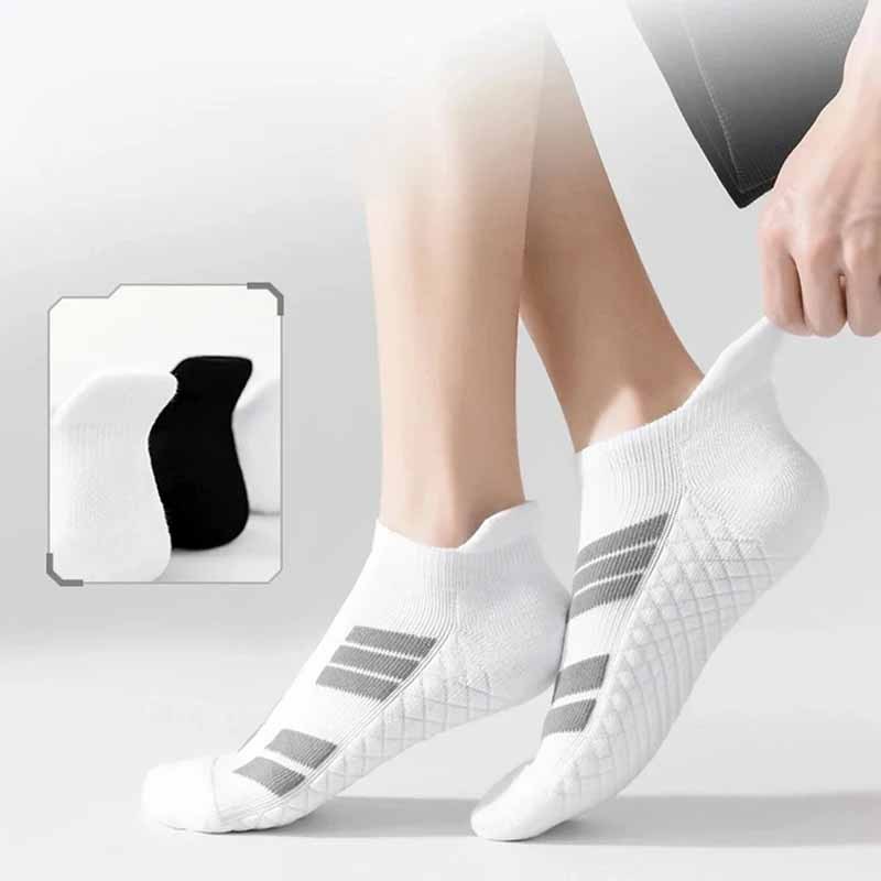 ถุงเท้ากีฬา ข้อสั้น ถุงเท้าระบายอากาศ สินค้าพร้อมส่ง - รูปที่ 4